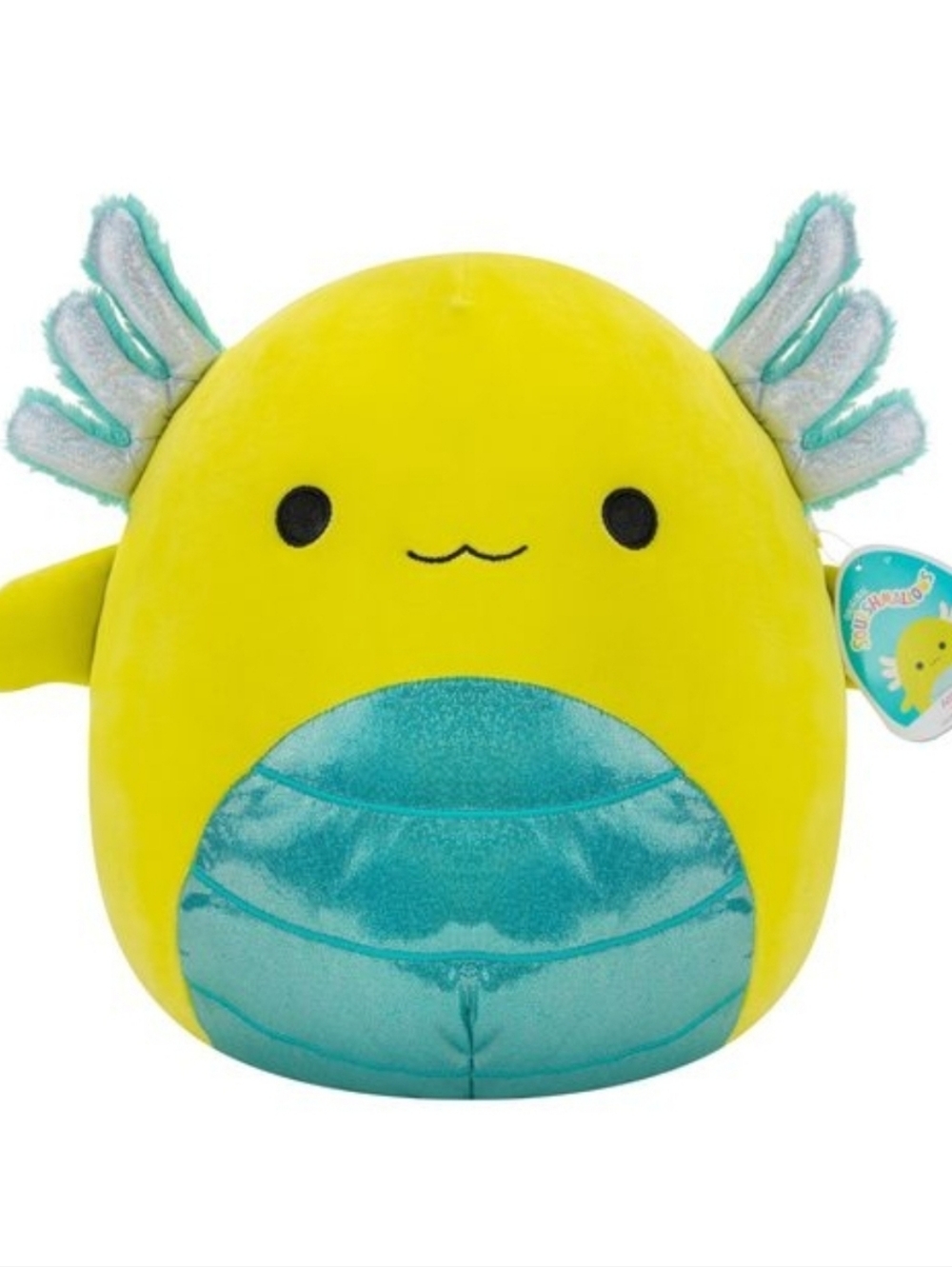 Squishmallows 14" Althea The Axolotl With Blue Gills & Shimmer Belly